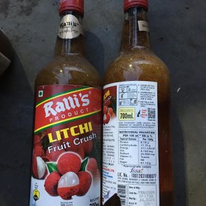 RALLI"S (LITCHI FRUIT  CRUSH) INDIAN NO 1 FOOD PRODUCT