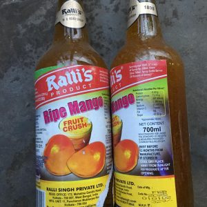 RALLI"S ( RIPE MANGO ) INDIAN NO 1 FOOD PRODUCTS SINE 1898